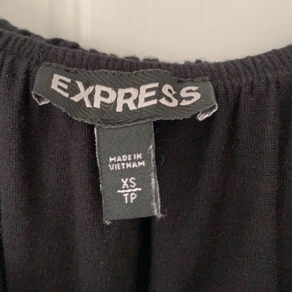 Express Black Tank With Details - Picture 3 of 7